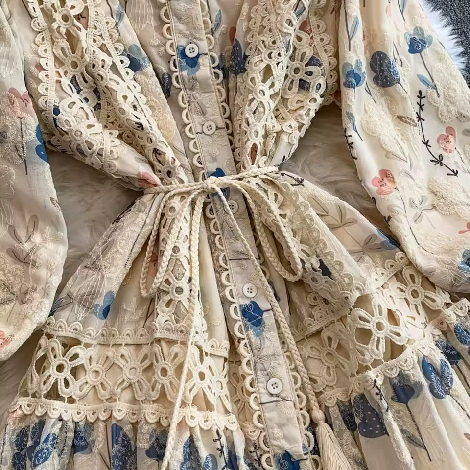 Flower Printed Dress