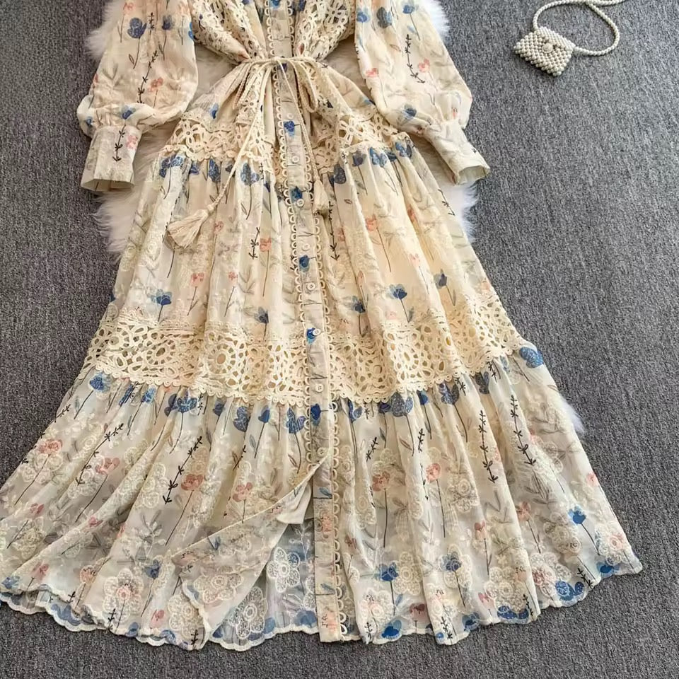 Flower Printed Dress