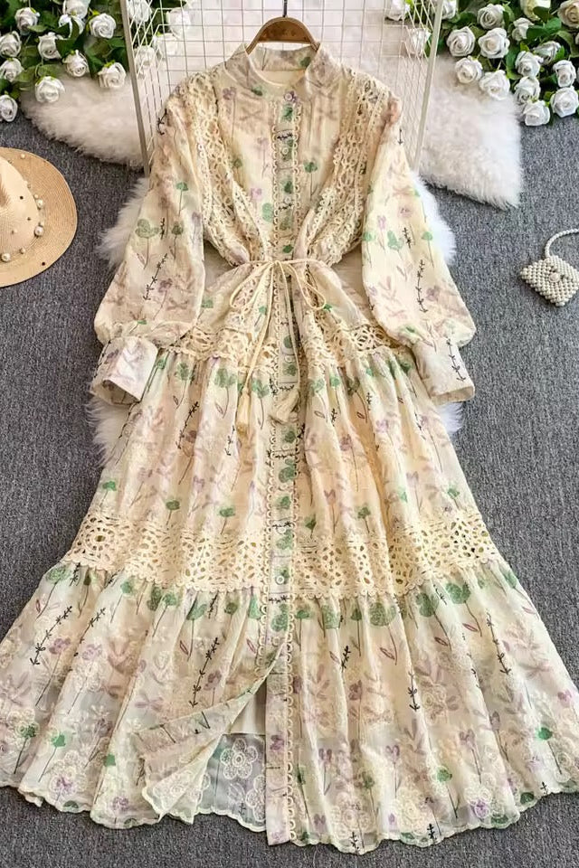 Flower Printed Dress