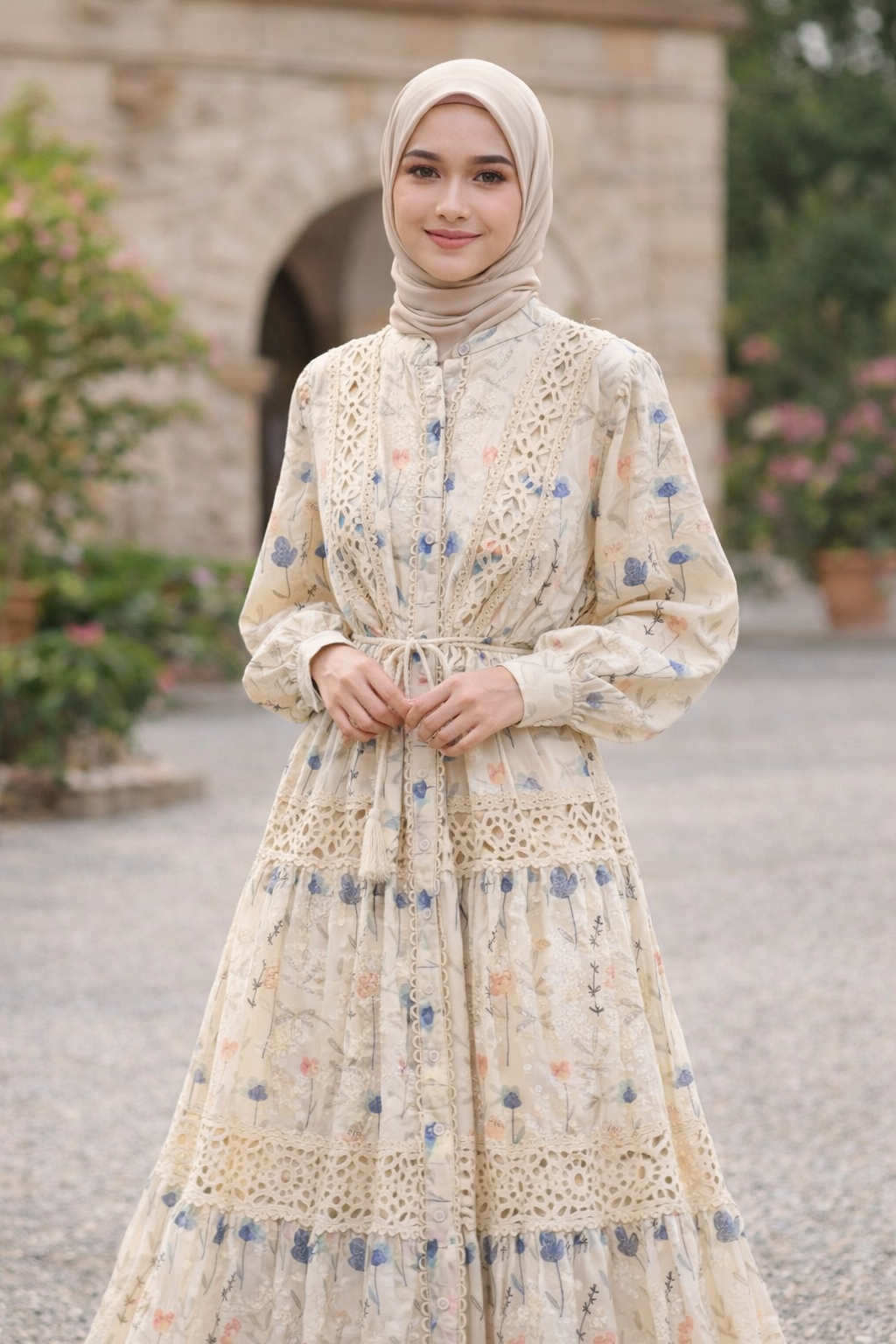 Flower Printed Dress