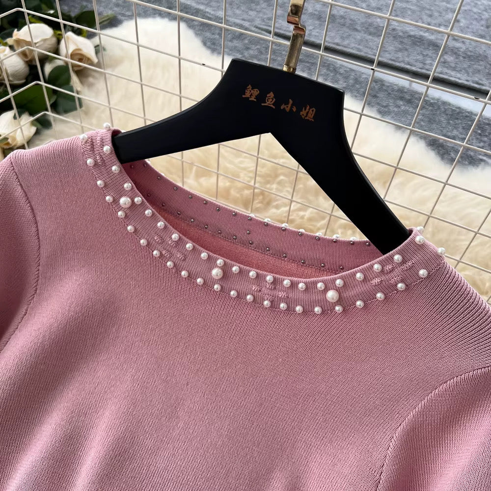 Pearl Dress/Tunic - Pink