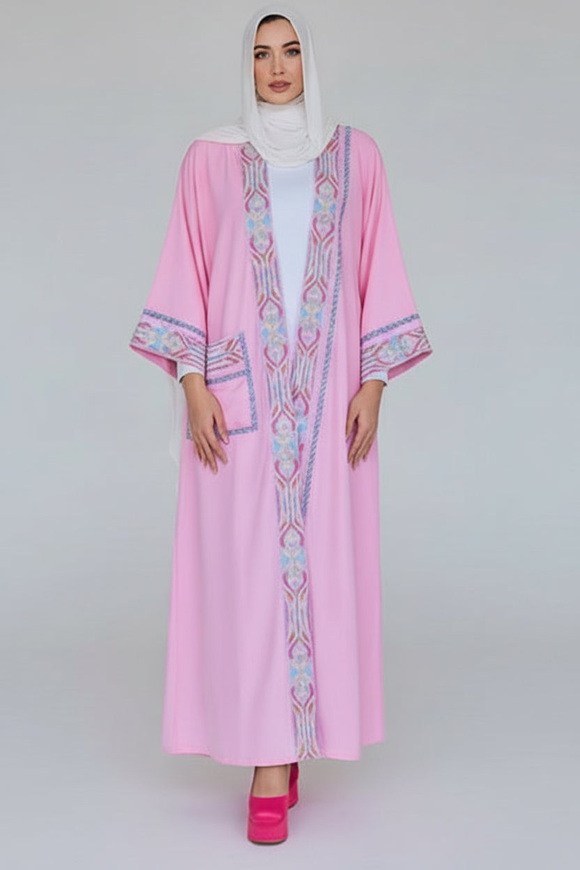 Colored Ribbon Kaftan