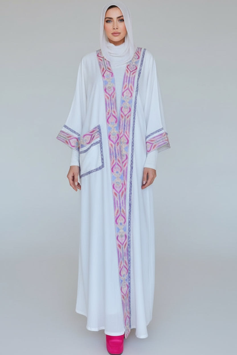 Colored Ribbon Kaftan