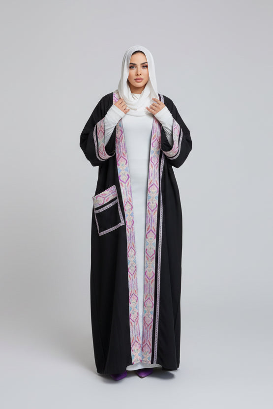 Colored Ribbon Kaftan