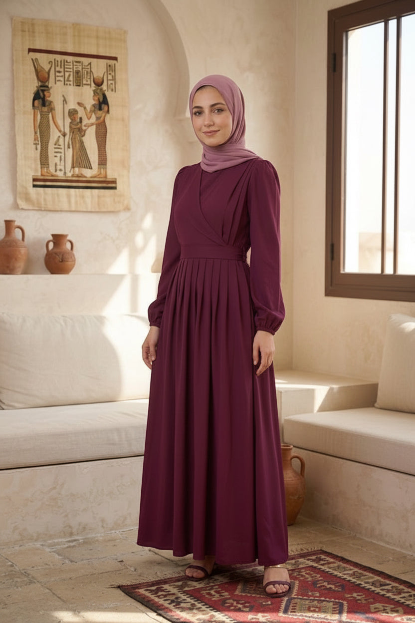 Pleated Dress