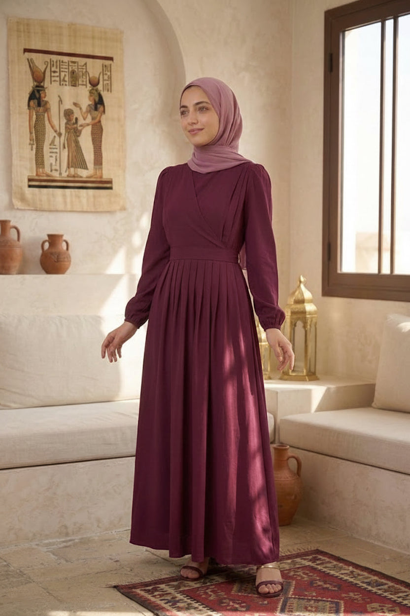 Pleated Dress