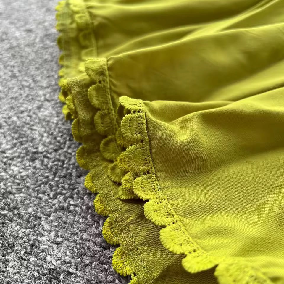 Green Lace Dress