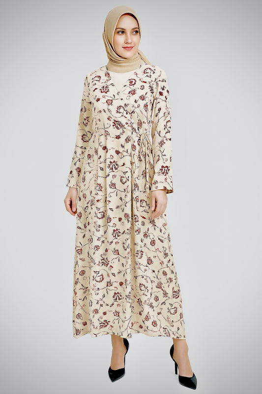 Wrap Floral Dress