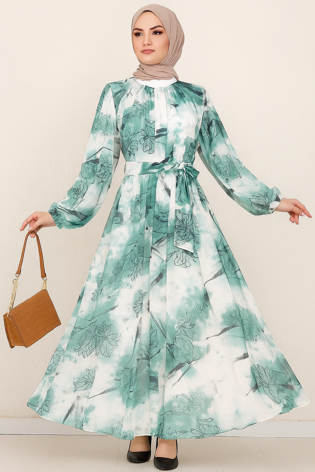 Chiffon Printed Dress