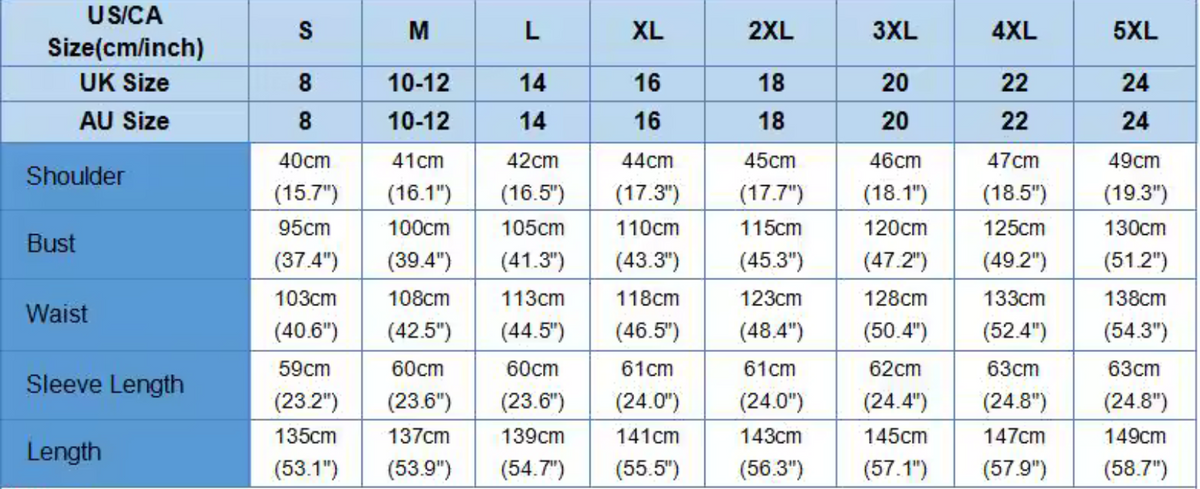 Size guide