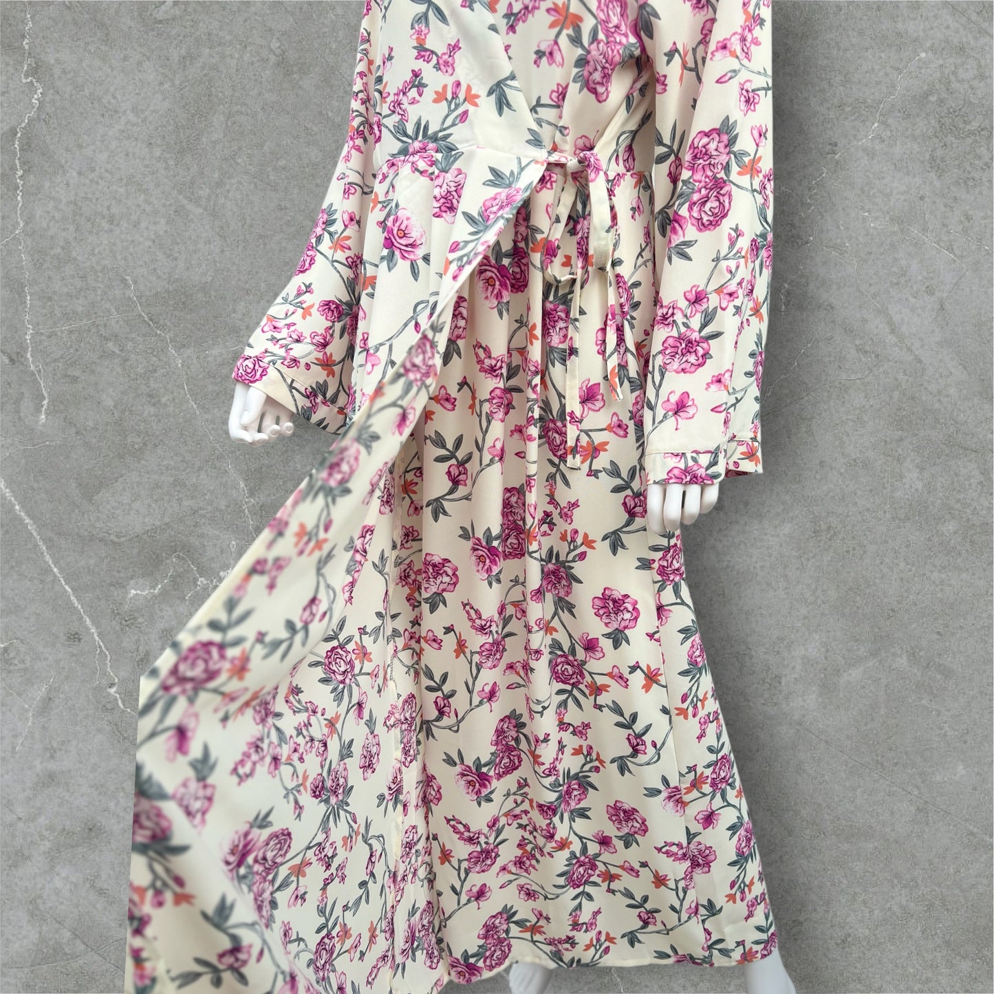 Wrap Floral Dress