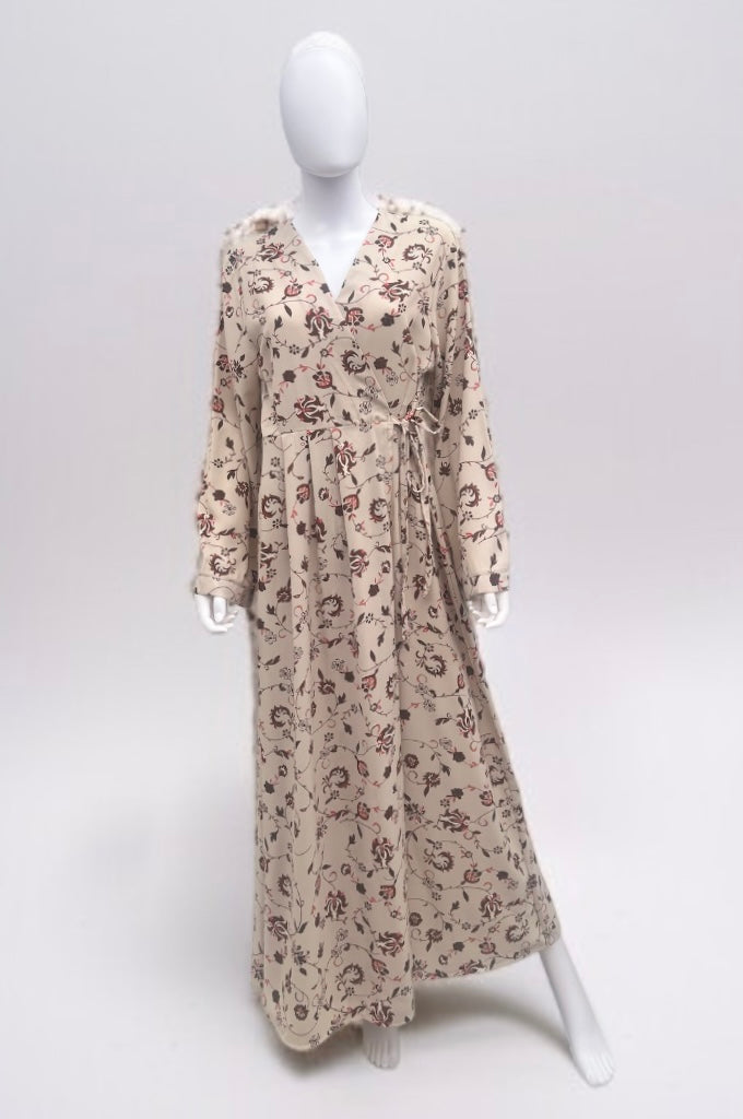 Wrap Floral Dress