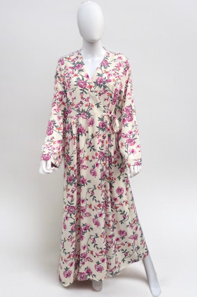 Wrap Floral Dress