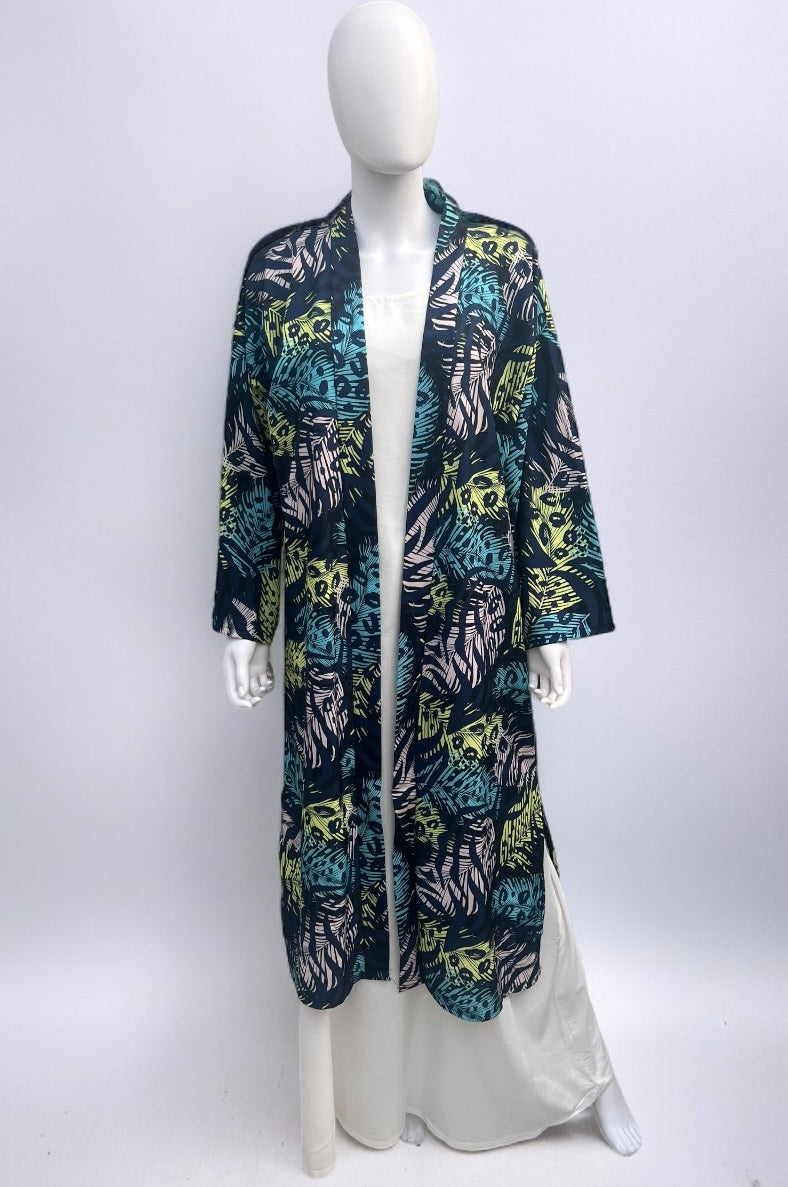 Colorful Printed Cardigan