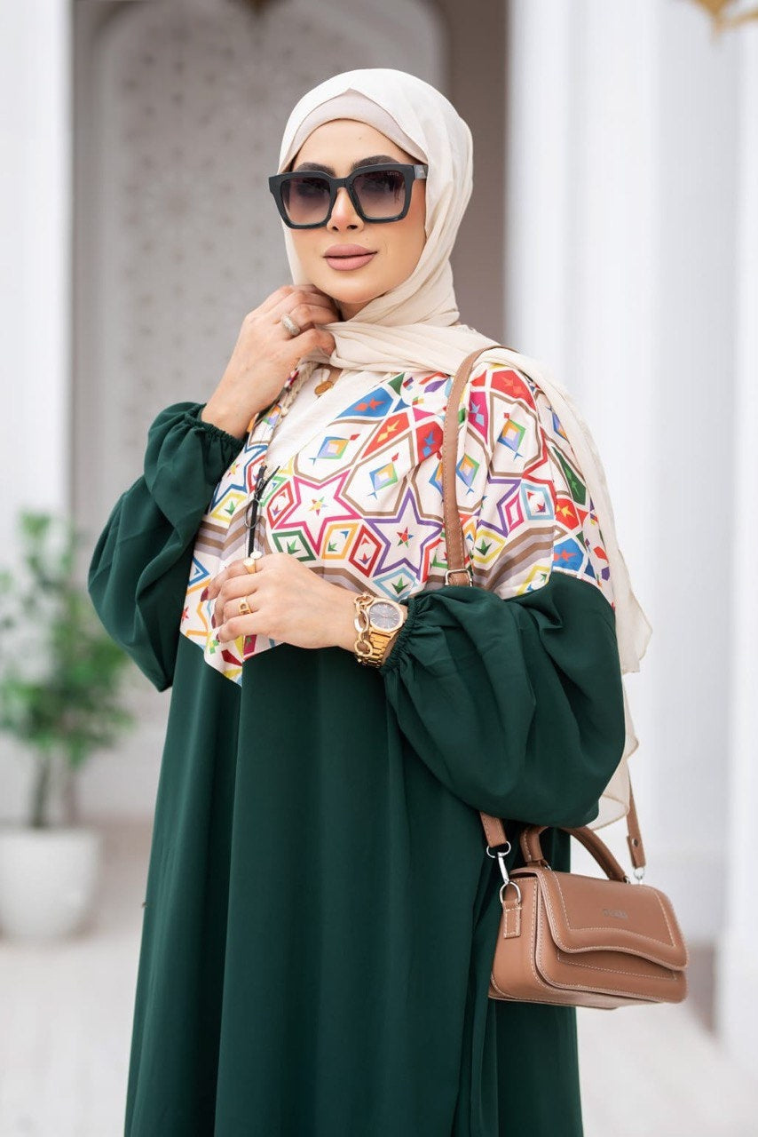 Open/Closed Abaya
