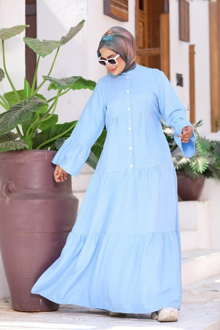 Plain Layered Dress