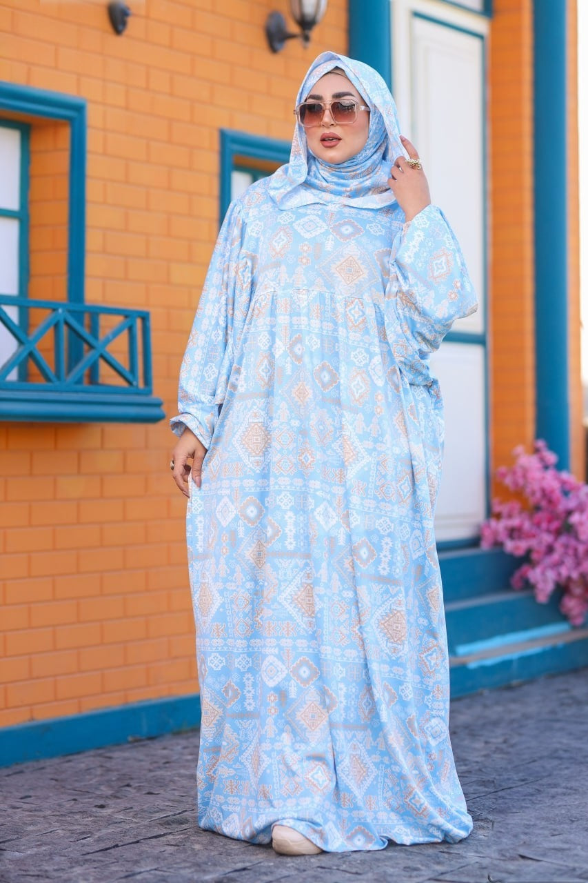 Printed Prayer Dress