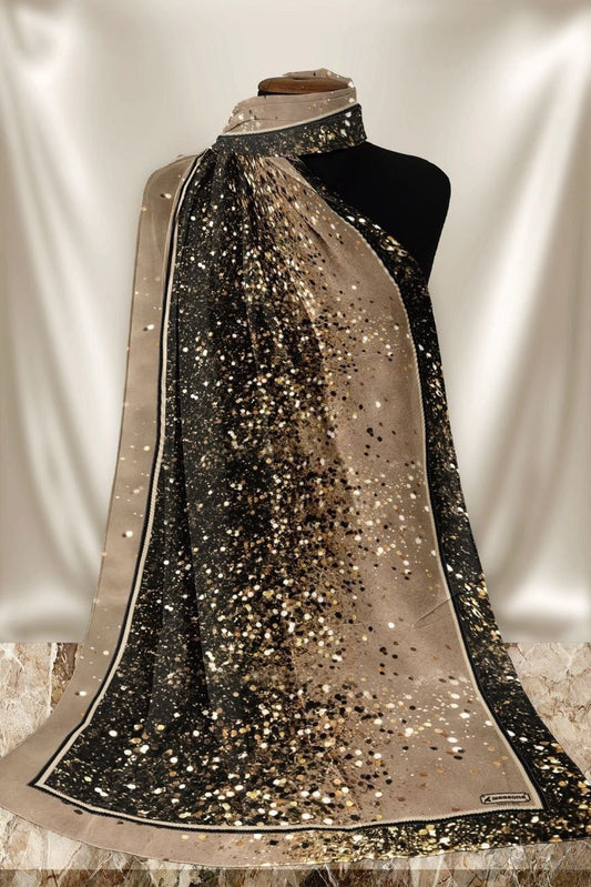 Digital Crepe Chiffon Scarf 9