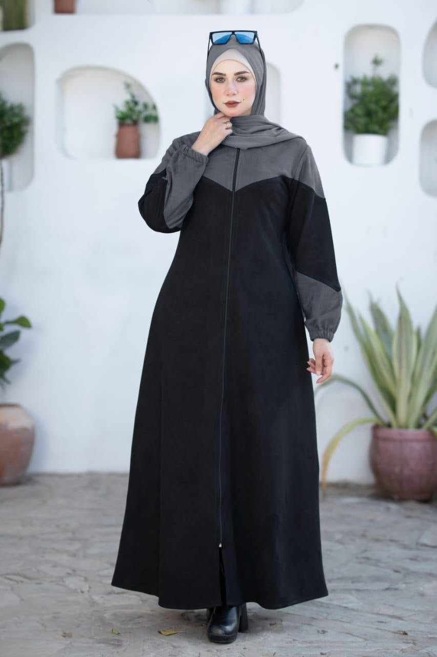 Two Colors Dress/Abaya