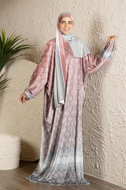 Printed Winter Prayer Dress 14