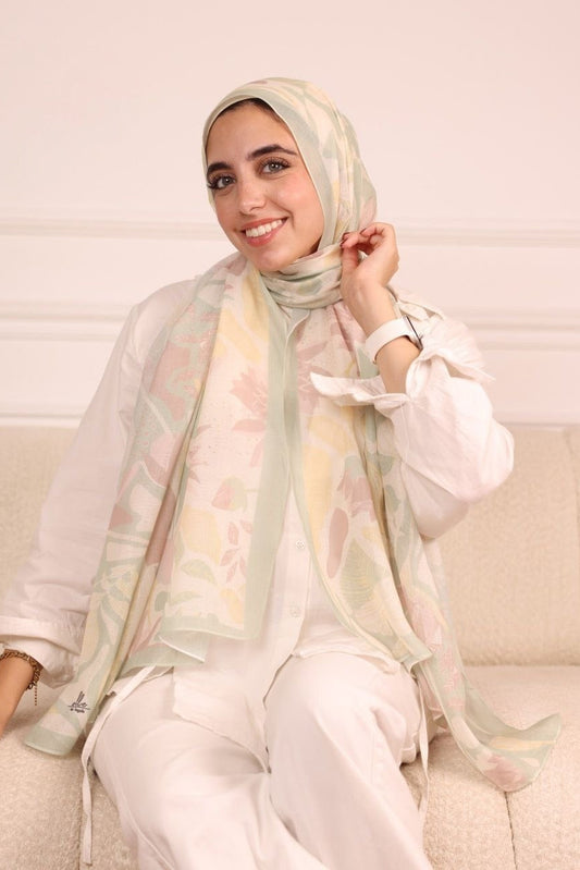 Kuwaiti Printed Scarf 9
