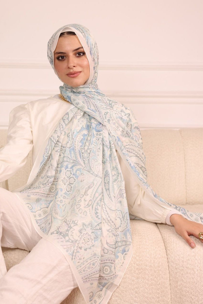Kuwaiti Printed Scarf 7
