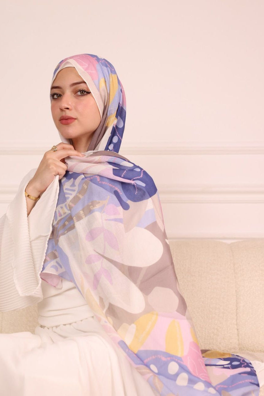 Kuwaiti Printed Scarf 6