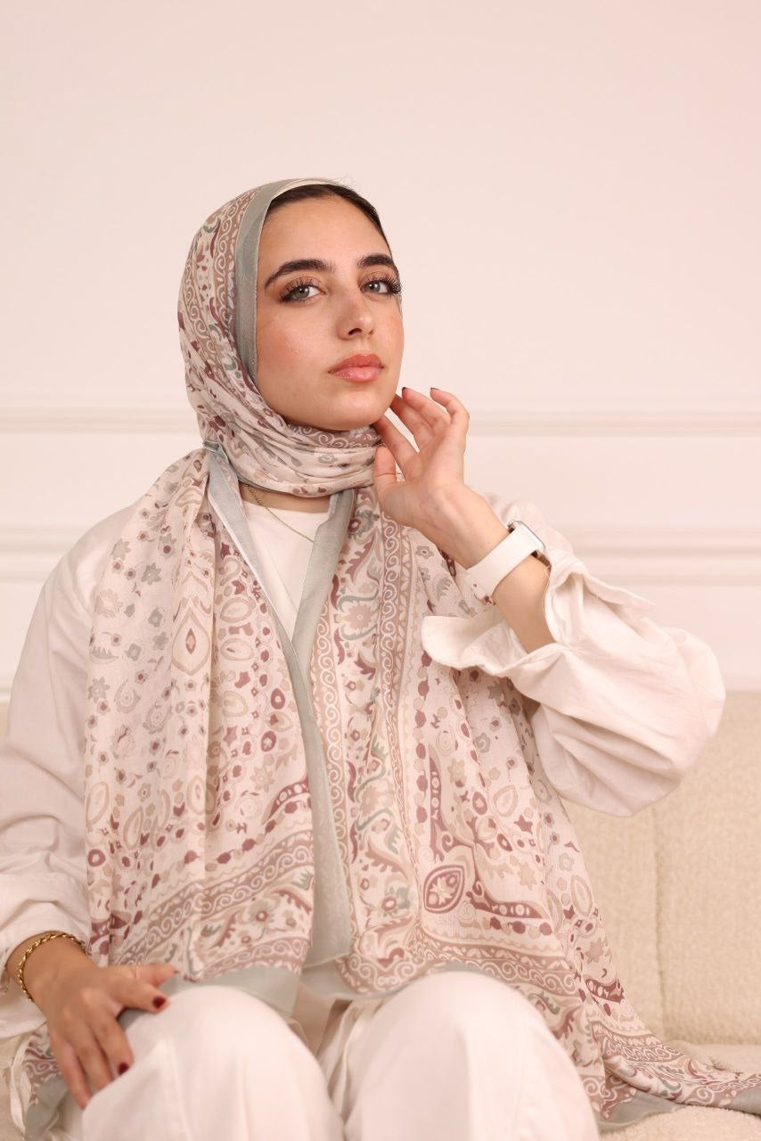 Kuwaiti Printed Scarf 5