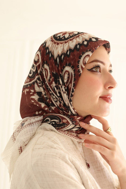 Square Printed Scarf 1