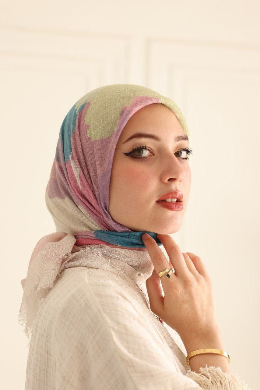 Square Printed Scarf 2