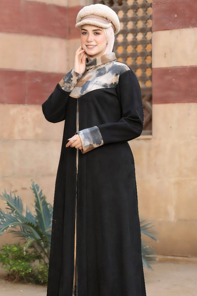 Colored Closed Dress