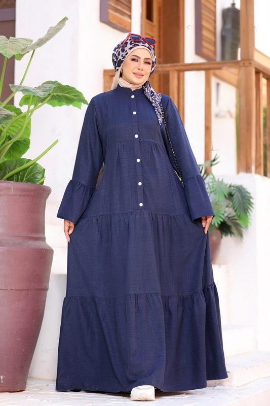 Plain Layered Dress