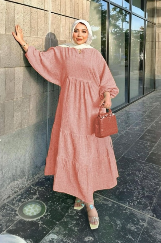 Wide Sleeves Dress