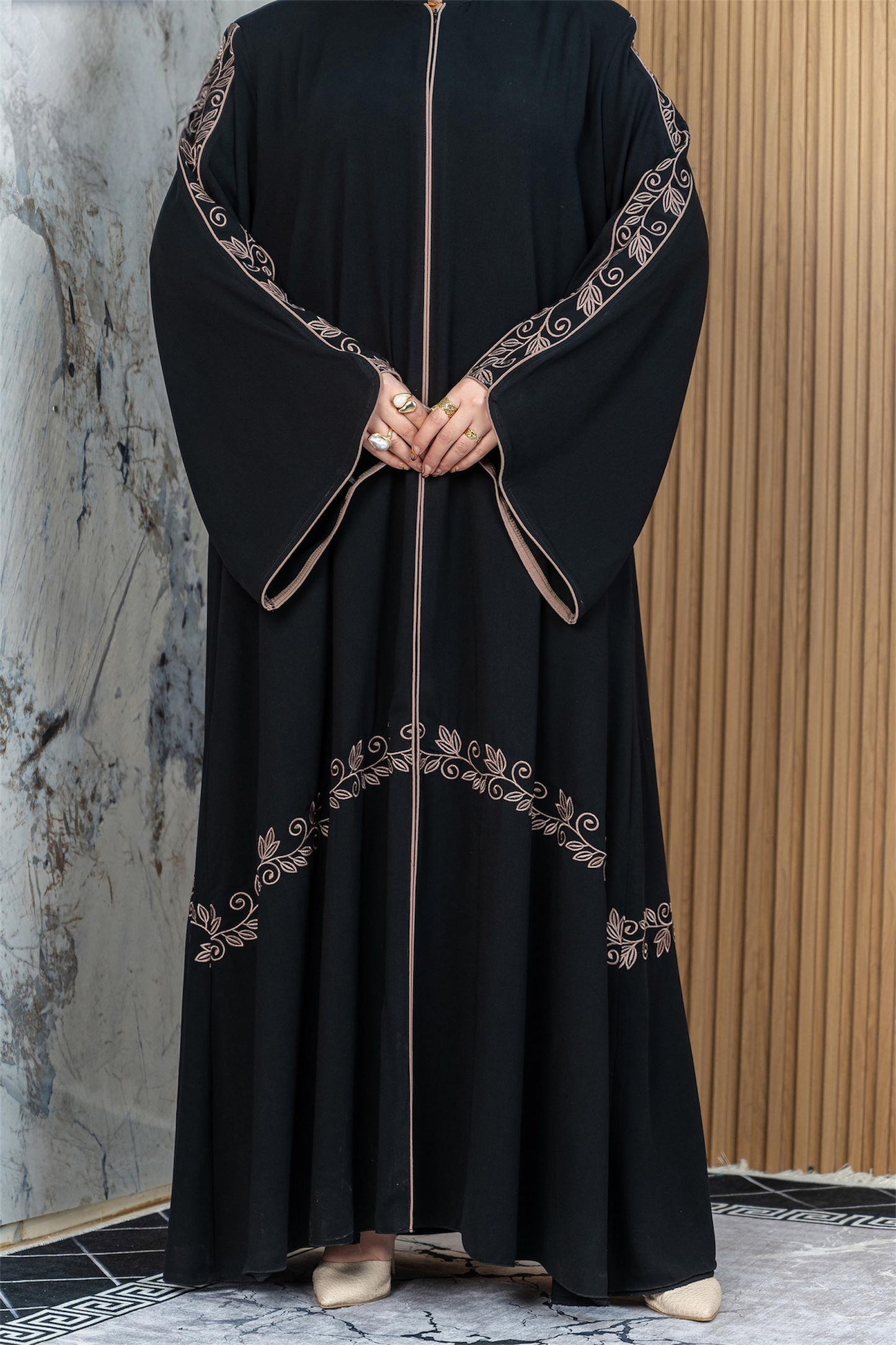 Embroidered Abaya