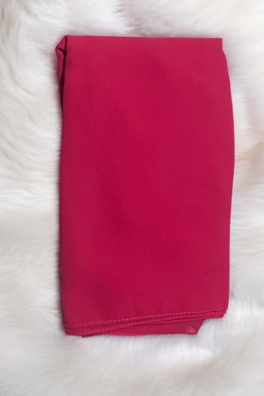 Hard Inner Cap Chiffon Scarf