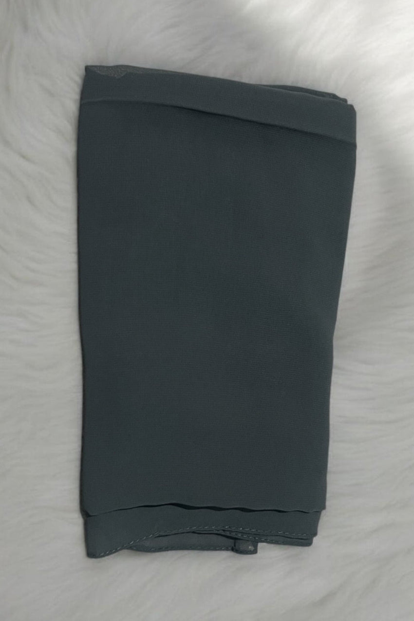 Hard Inner Cap Chiffon Scarf