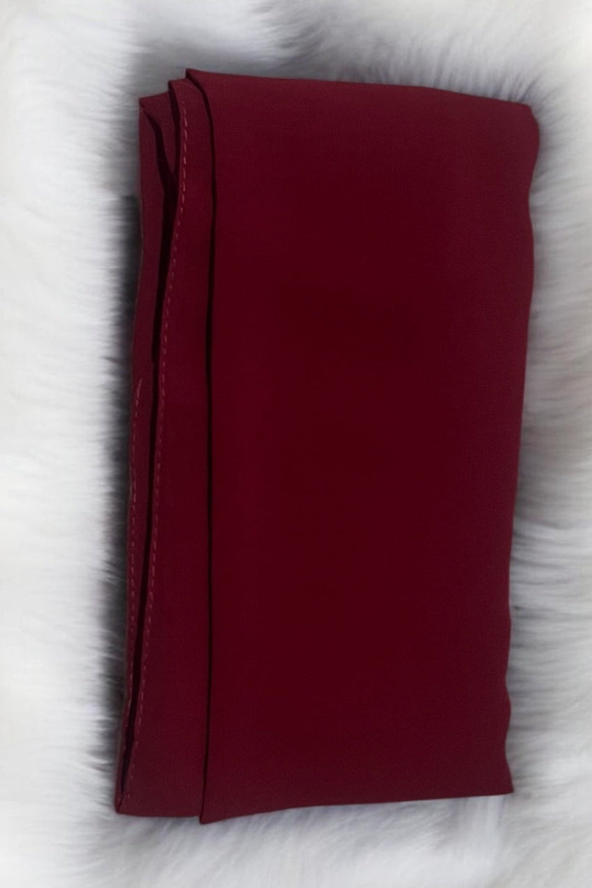 Hard Inner Cap Chiffon Scarf