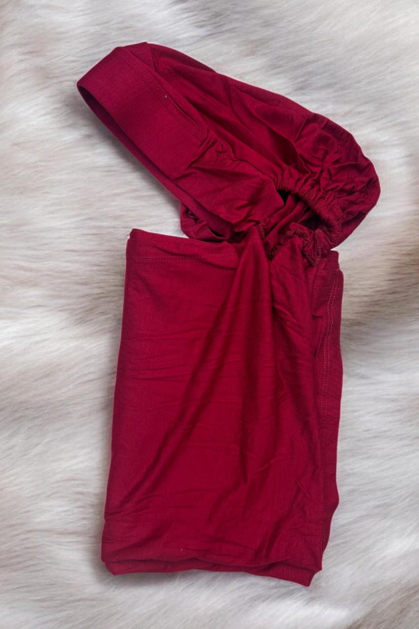 Hard Inner Cap Cotton Scarf