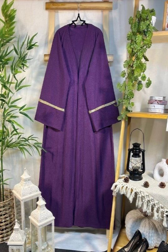 Plus Size Abaya Set(NO Brooch Pin)